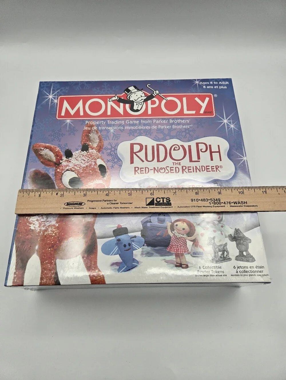 Hasbro Monopoly Rudolph The Red Nosed Reindeer Collect Edition Board Game 2006